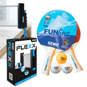 Gewo Sæt 1x Bat Sæt Double Fun + 1x Net Flexx