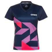 Gewo skjorte Matera Lady navy/lyserød