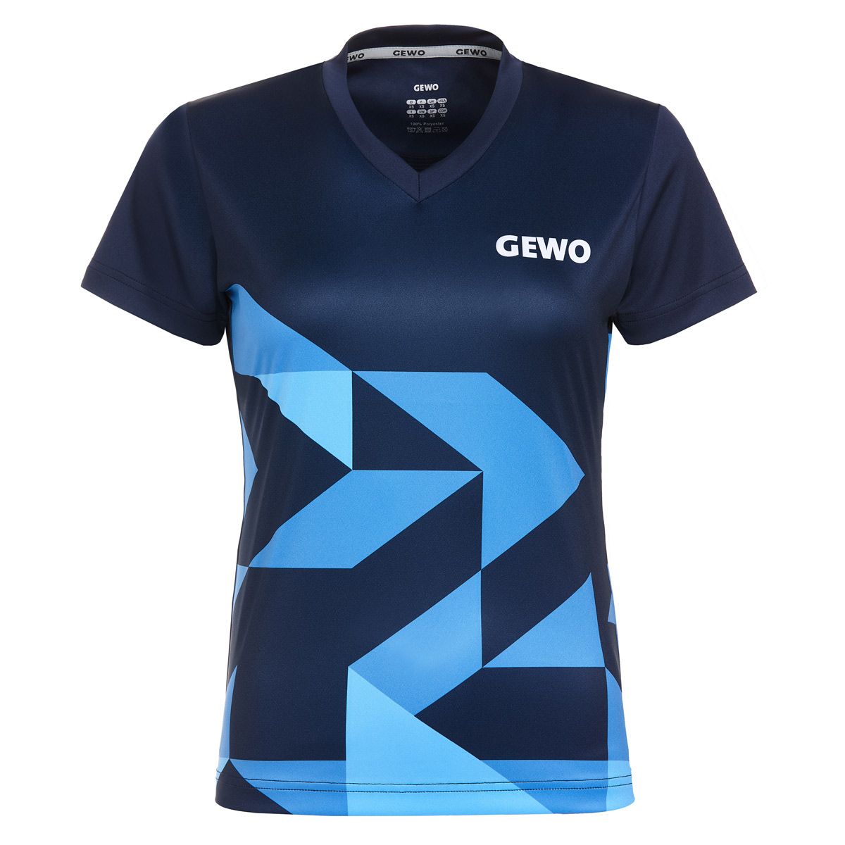 Gewo skjorte Matera Lady navy/royal