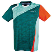 Tibhar skjorte Sol petrol/orange