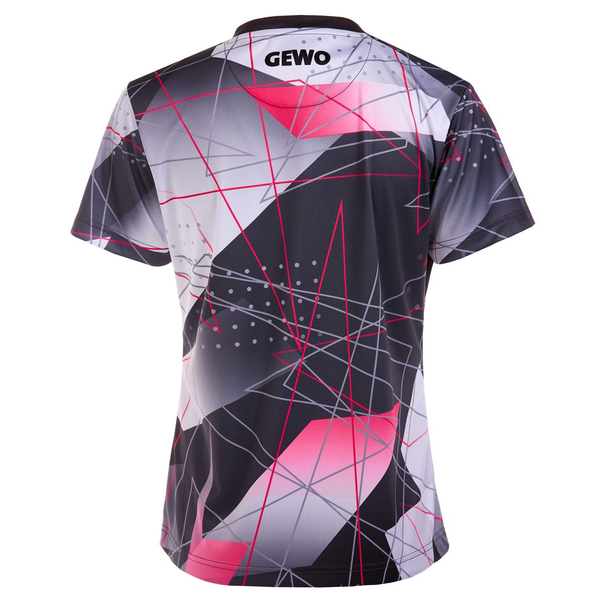Gewo shirt Lugo Dame sort/lyserød