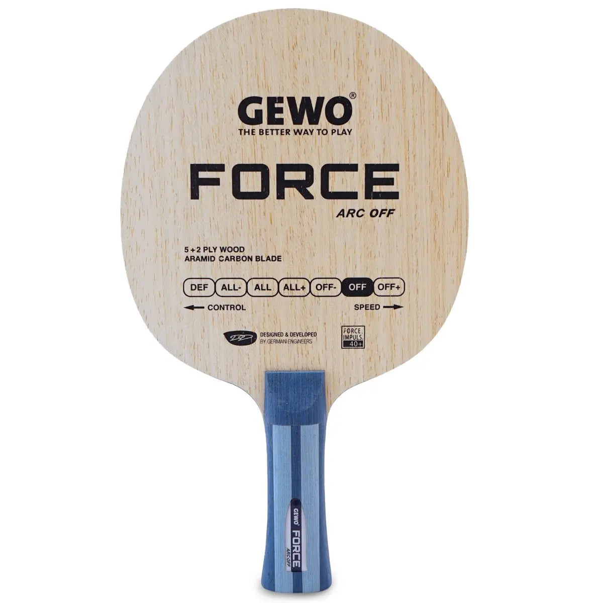 Gewo Force ARC Off Gewo SE - tabletennisstore.eu