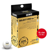 Gewo Bolde Select Pro 40+***12x6er Kasse hvid