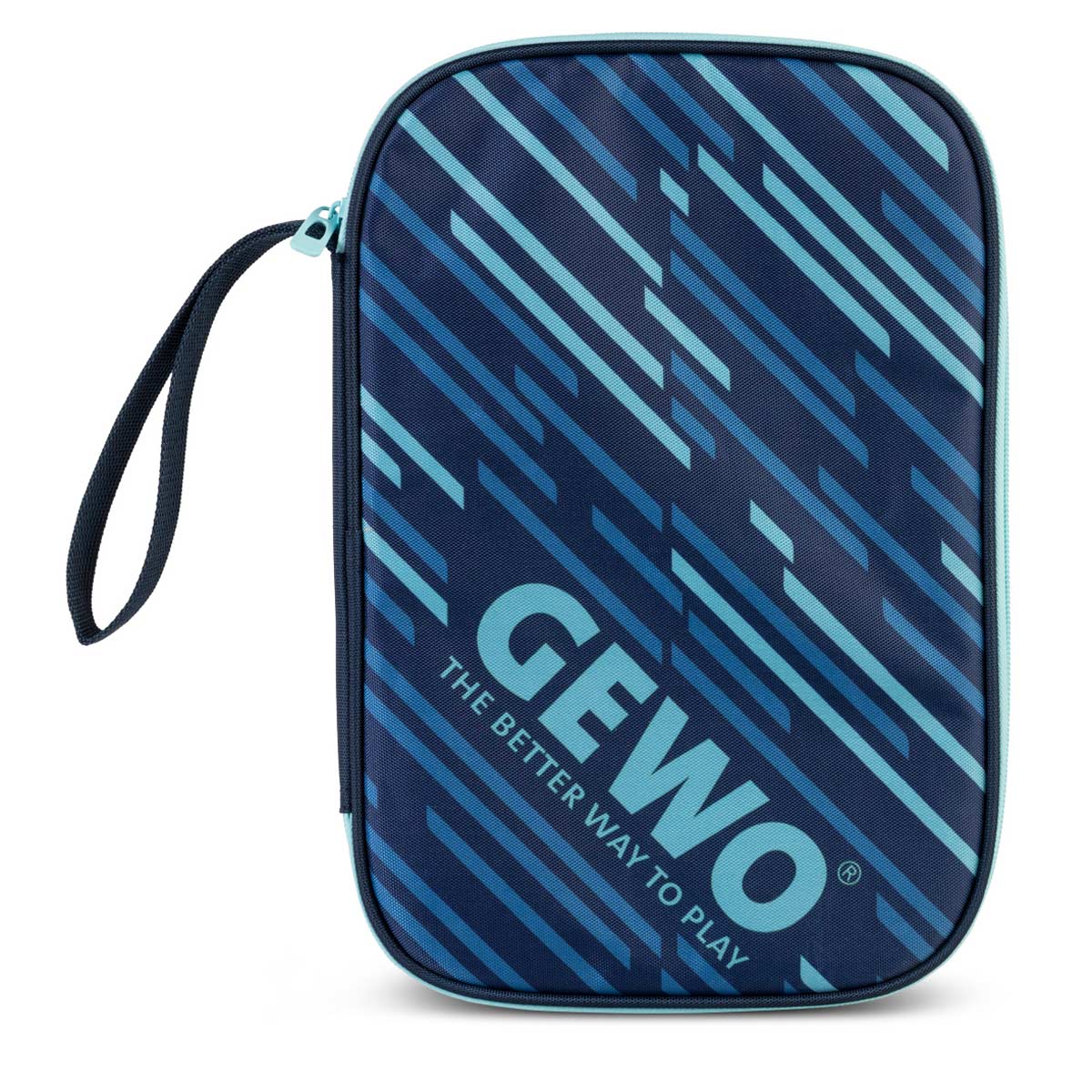 Gewo Single Cover Stripes navy/himmel