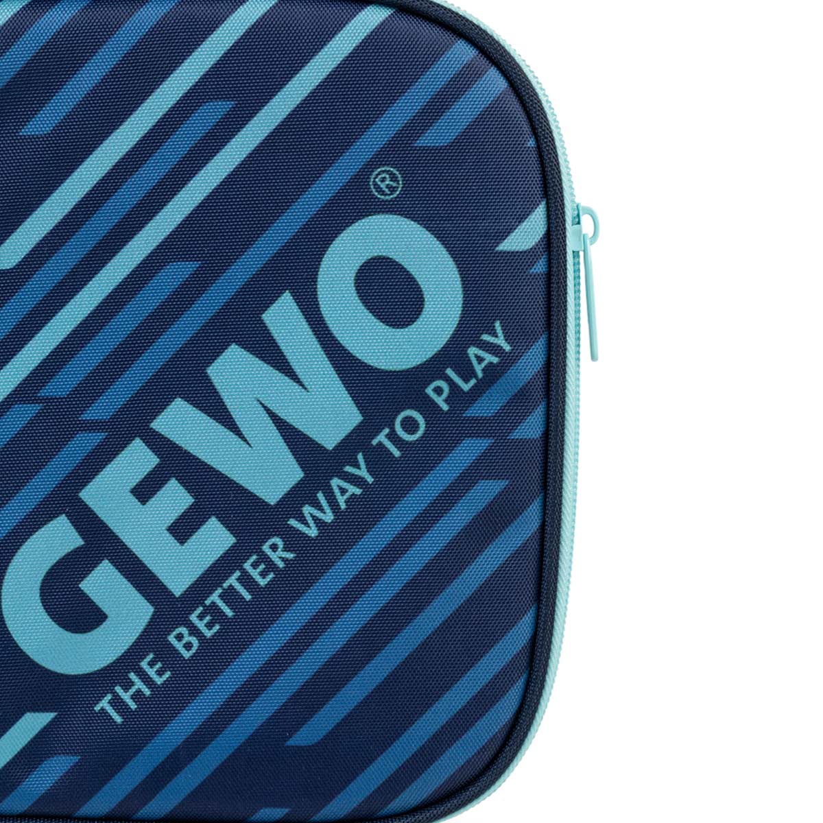 Gewo Single Cover Stripes navy/himmel