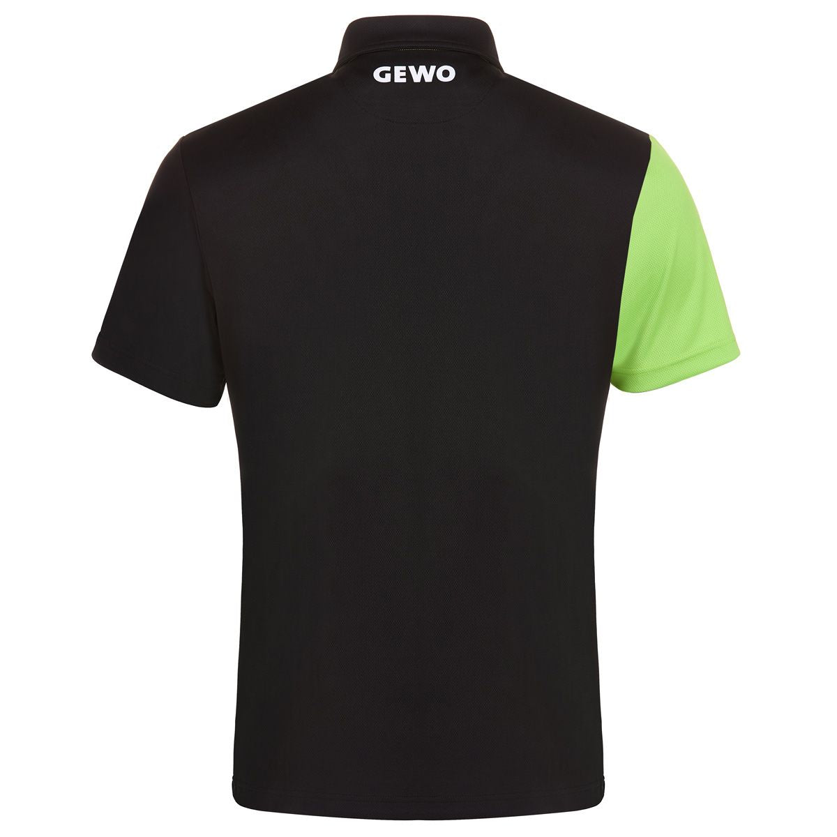 Gewo shirt Fondi I Cotton black/lime