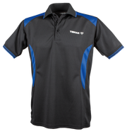 Tibhar skjorte Cosmos polyester sort/blå