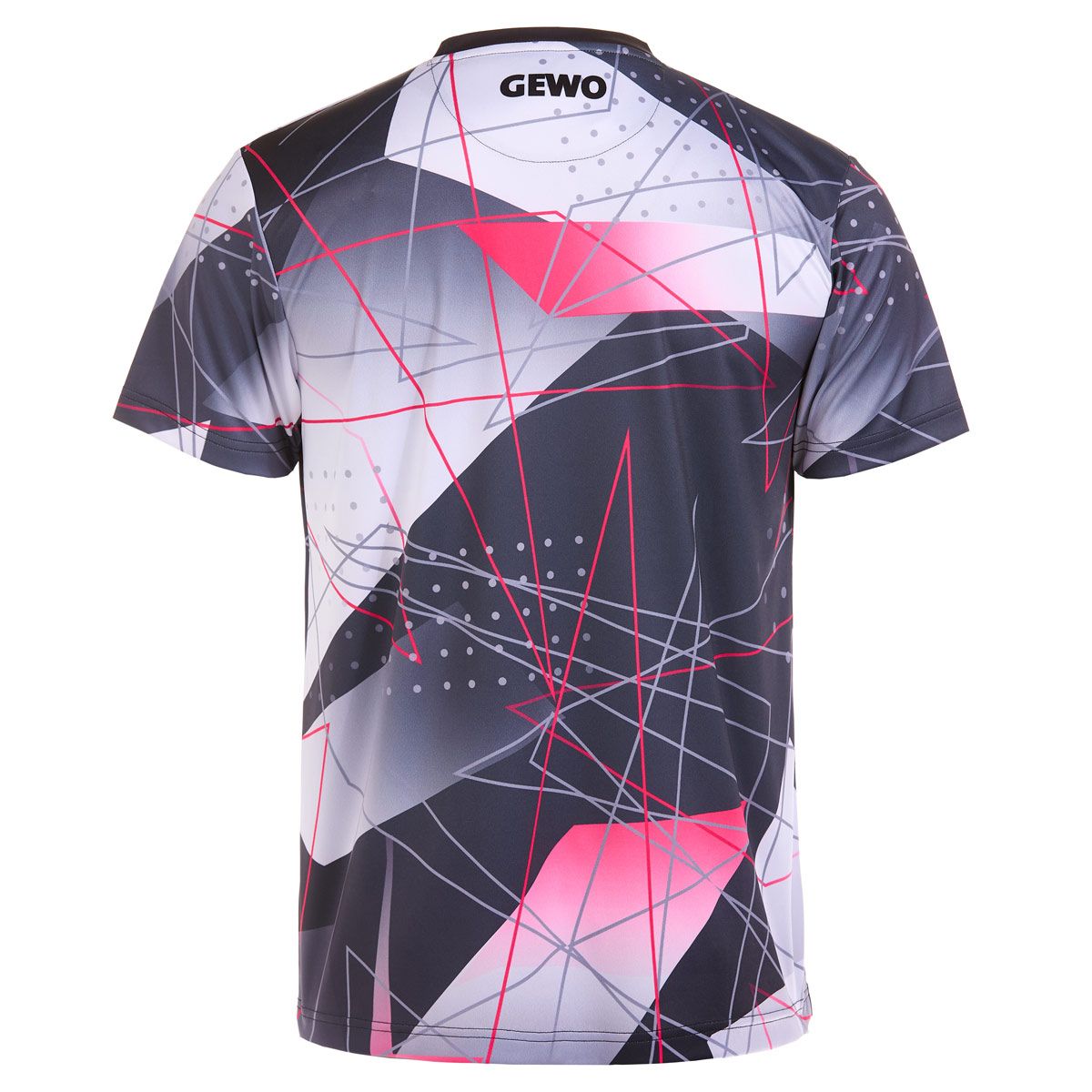 Gewo shirt Lugo I sort/lyserød