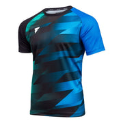 Victas T-Shirt V-Tshirt 231 blå/grøn