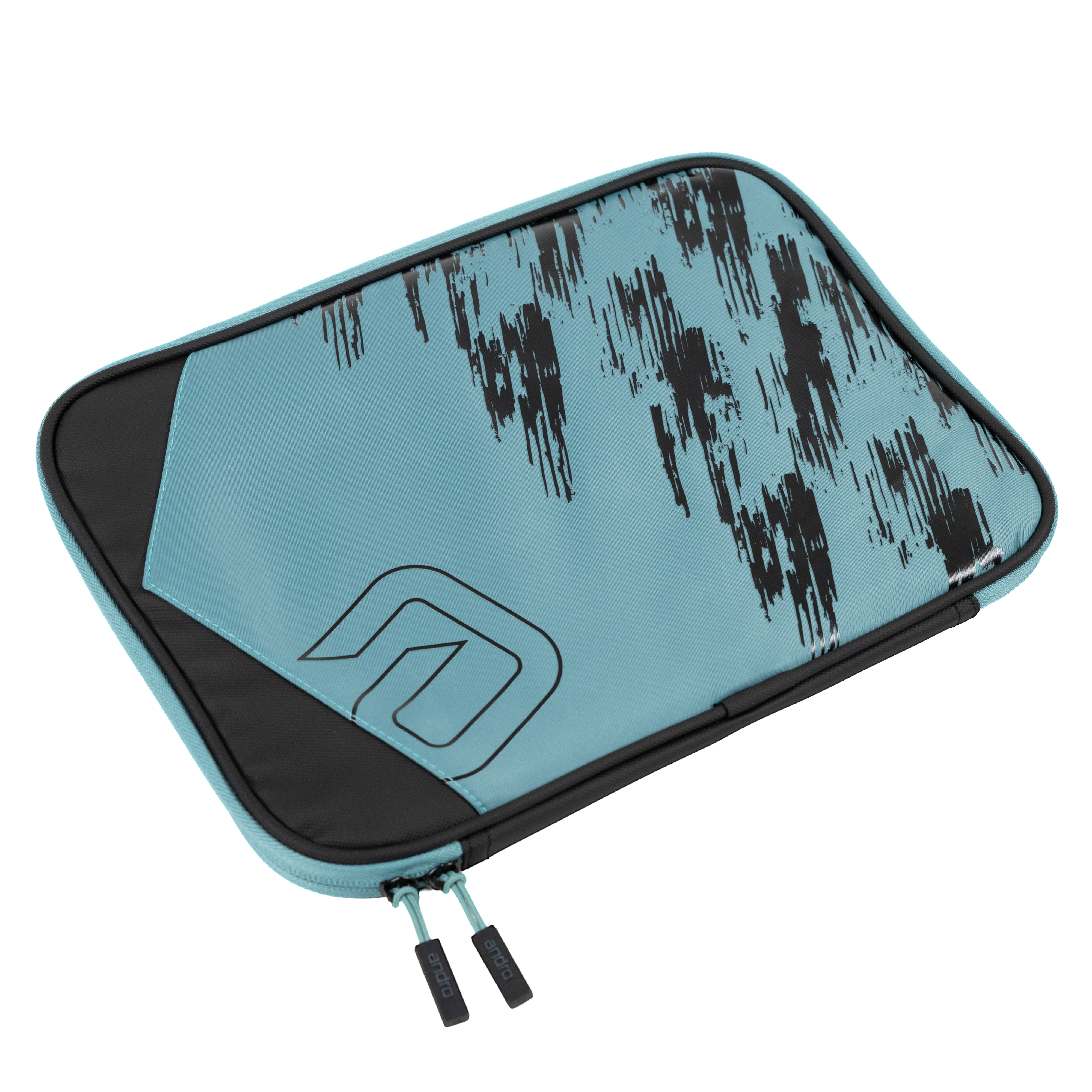 Andro enkeltcover Taiva aqua grøn/sort