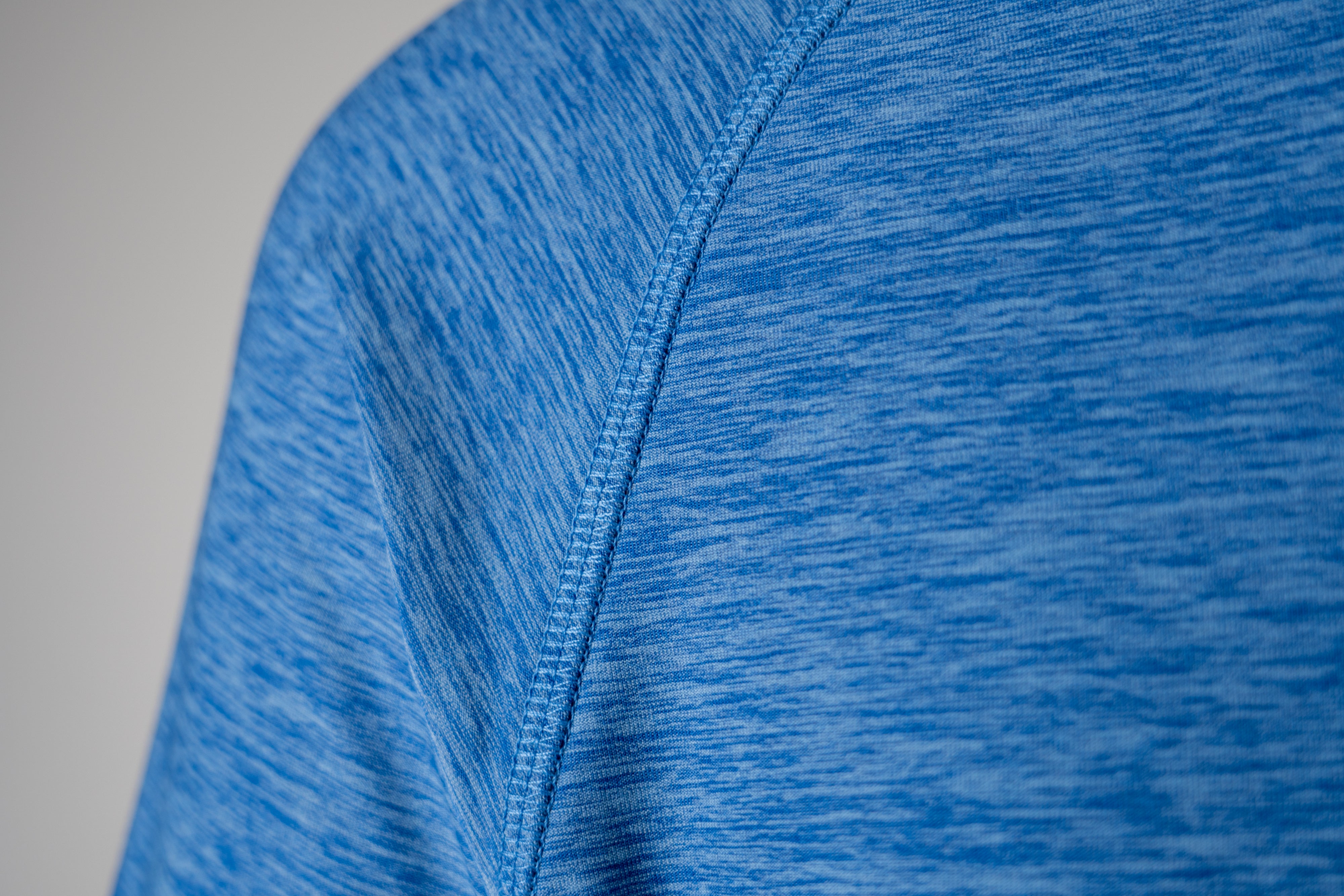 Andro Shirt Melange Alpha jeansblå