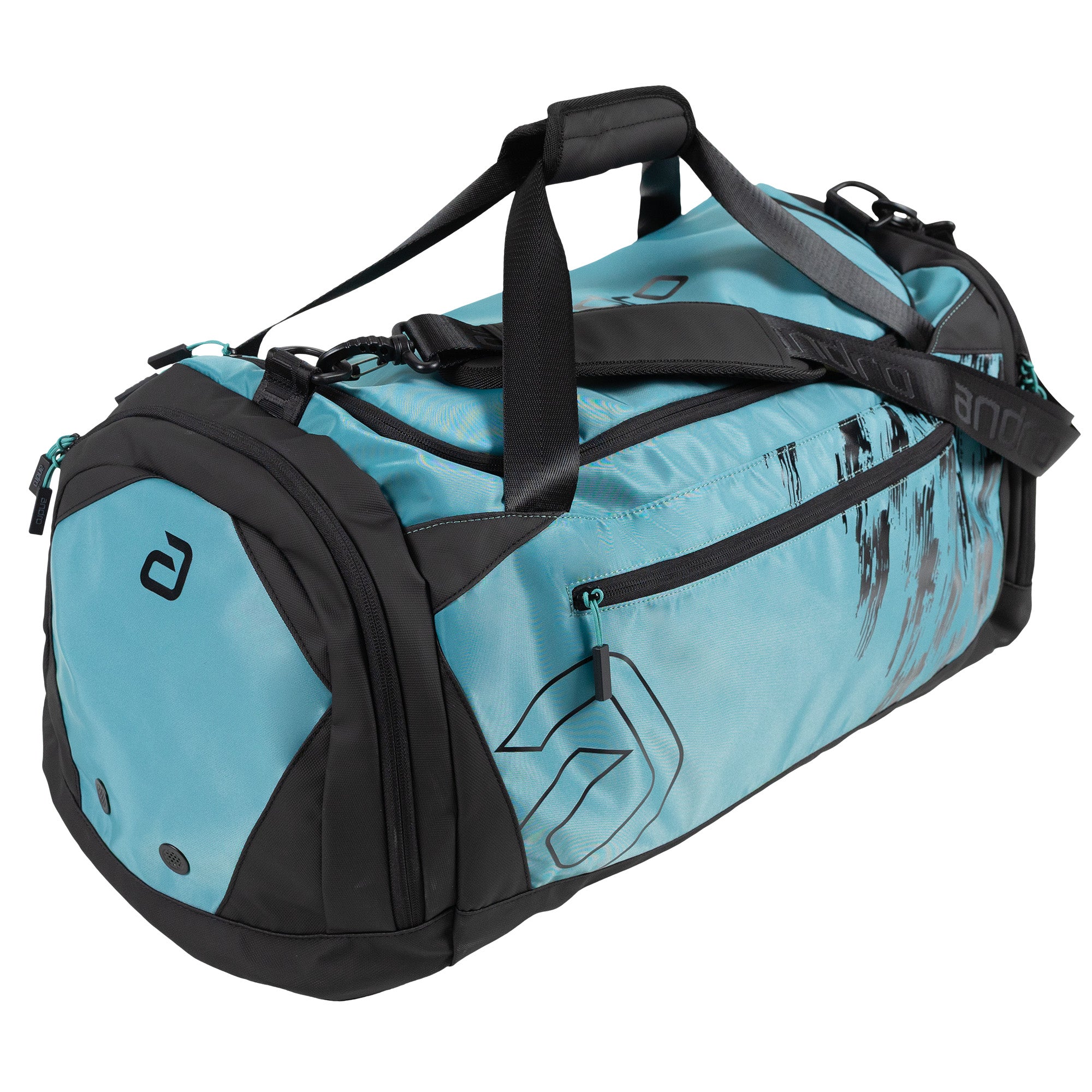 Andro taske Taiva aqua grøn/sort
