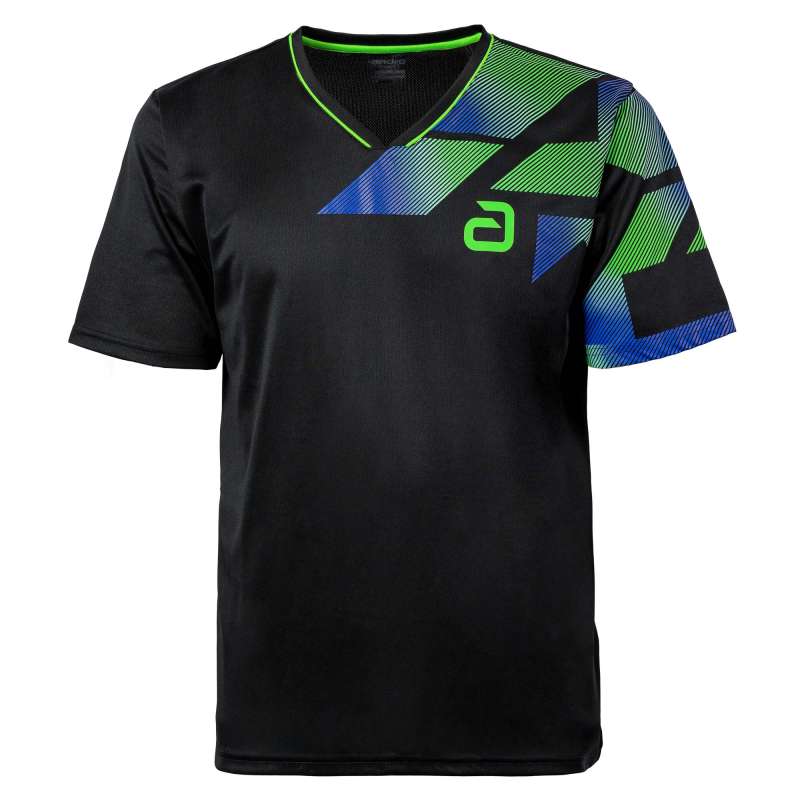 Andro Skjorte Benzon sort/grøn