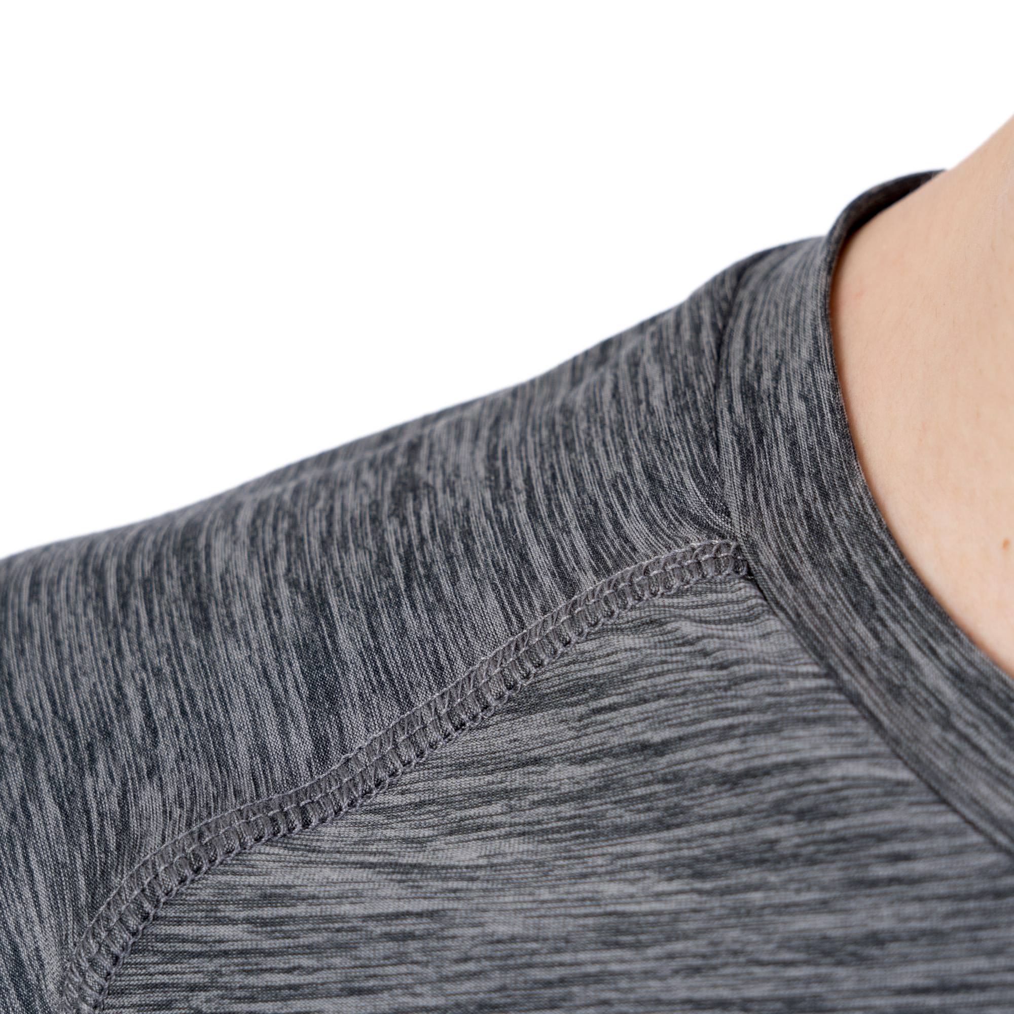 Andro skjorte Melange Alpha grå