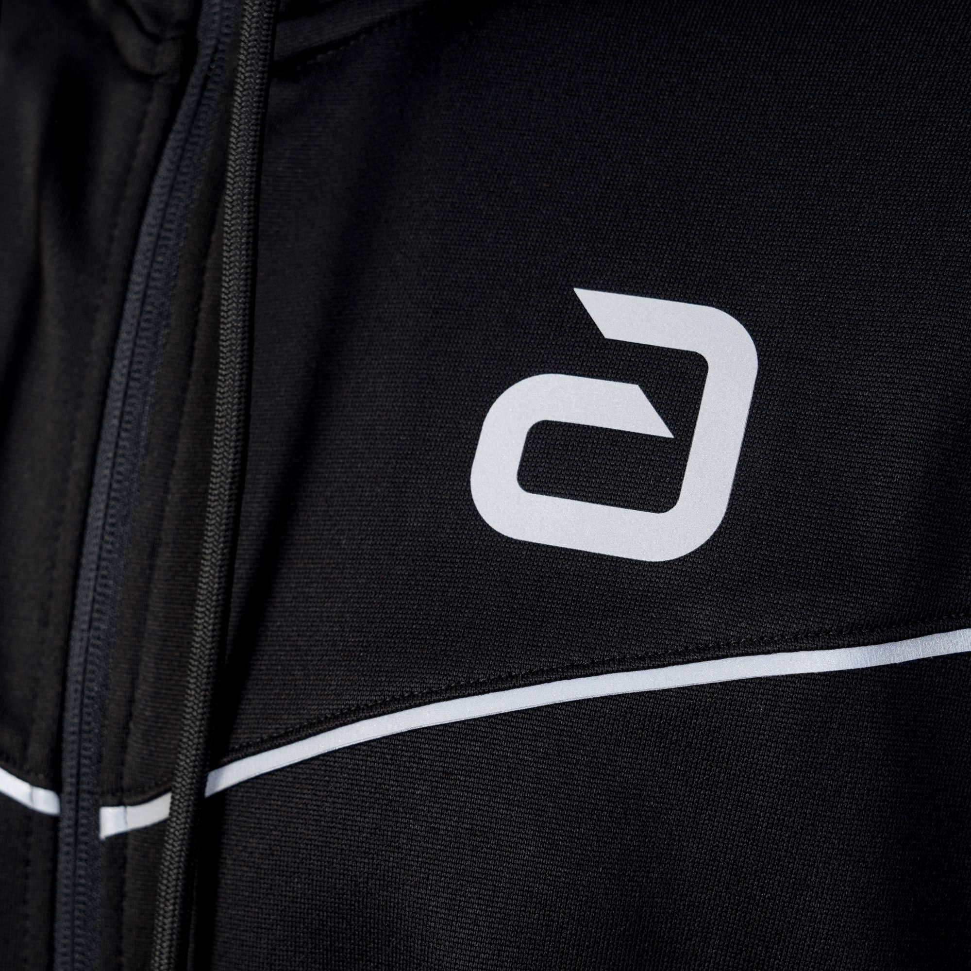 Andro Hoodie Doley sort/grå