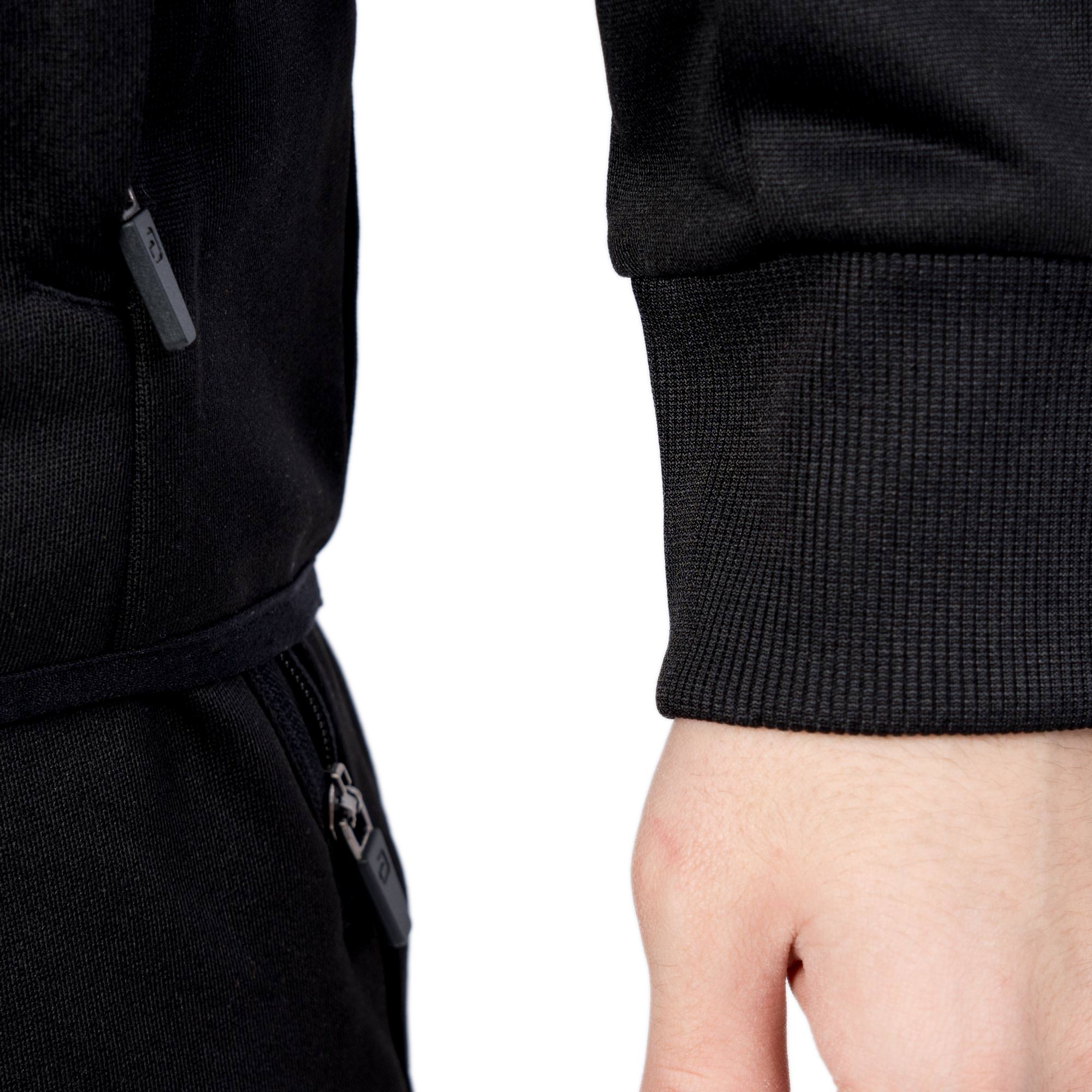 Andro Hoodie Doley sort/grå