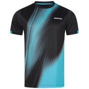 Donic t-shirt Cream sort/lyseblå