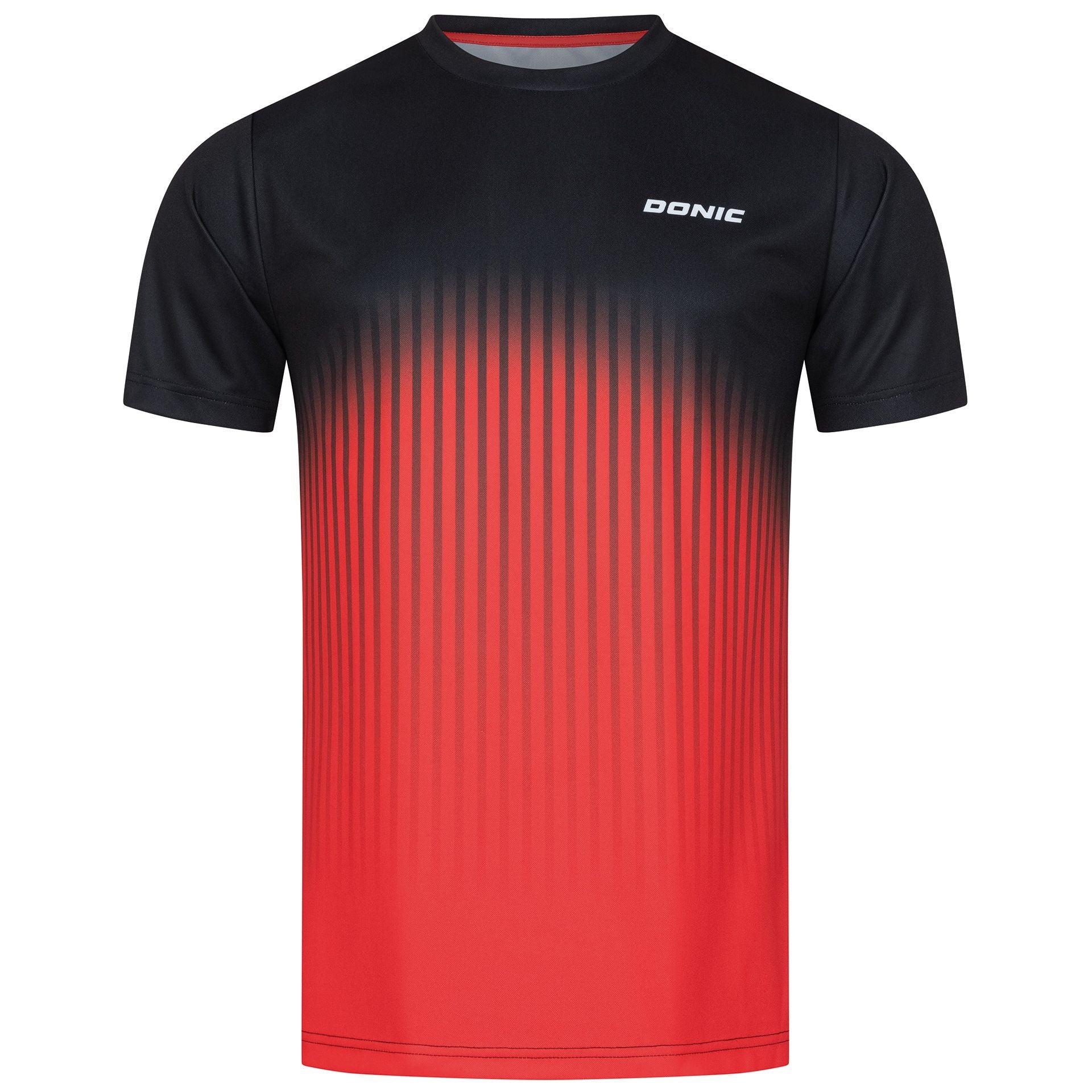 Donic t-shirt Driva Junior sort/rød