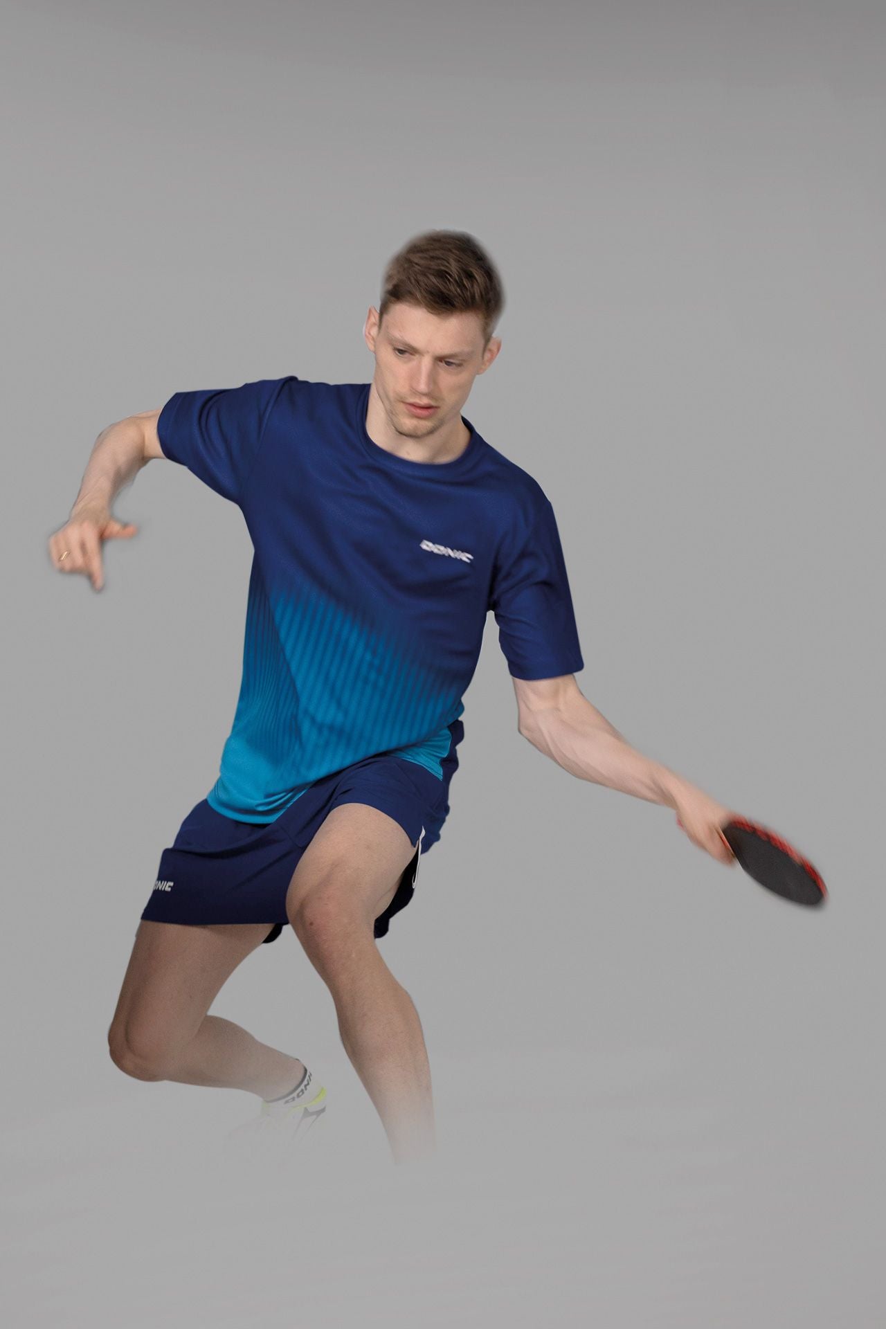 Donic t-shirt Driva Junior navy/cyan