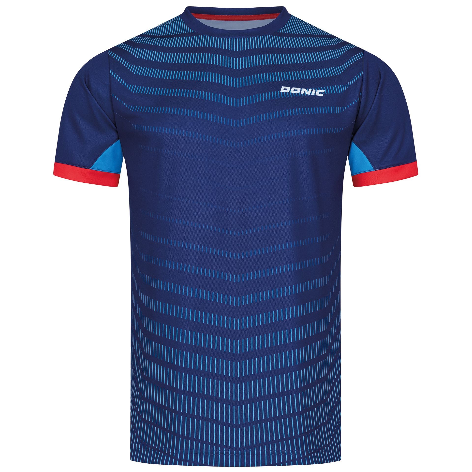 Donic t-shirt Driva Junior navy/cyan