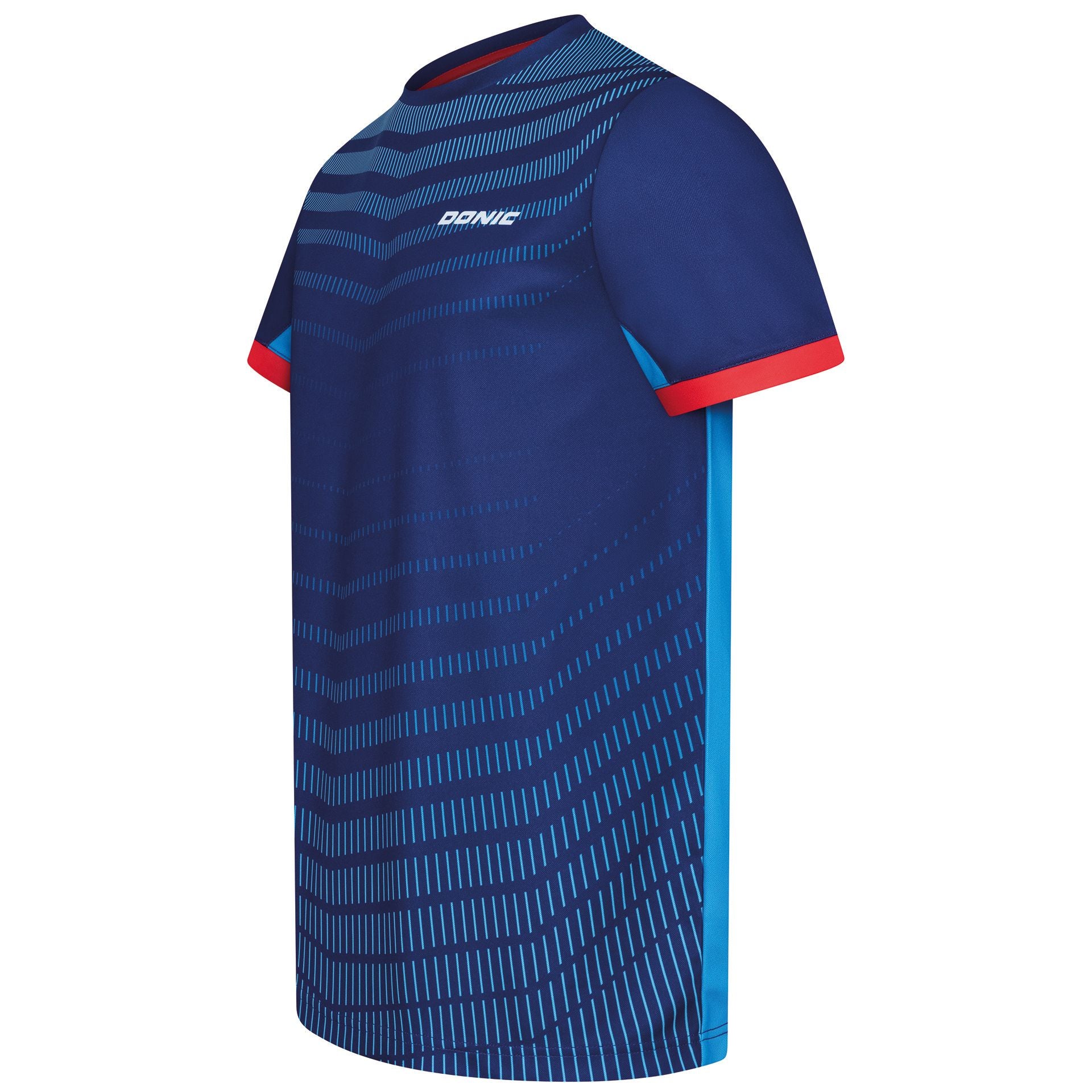 Donic t-shirt Driva Junior navy/cyan
