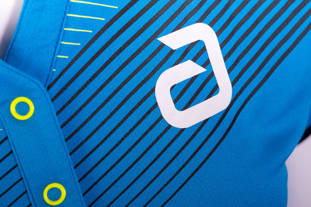 Andro Shirt Avos Kvinder blå/gul