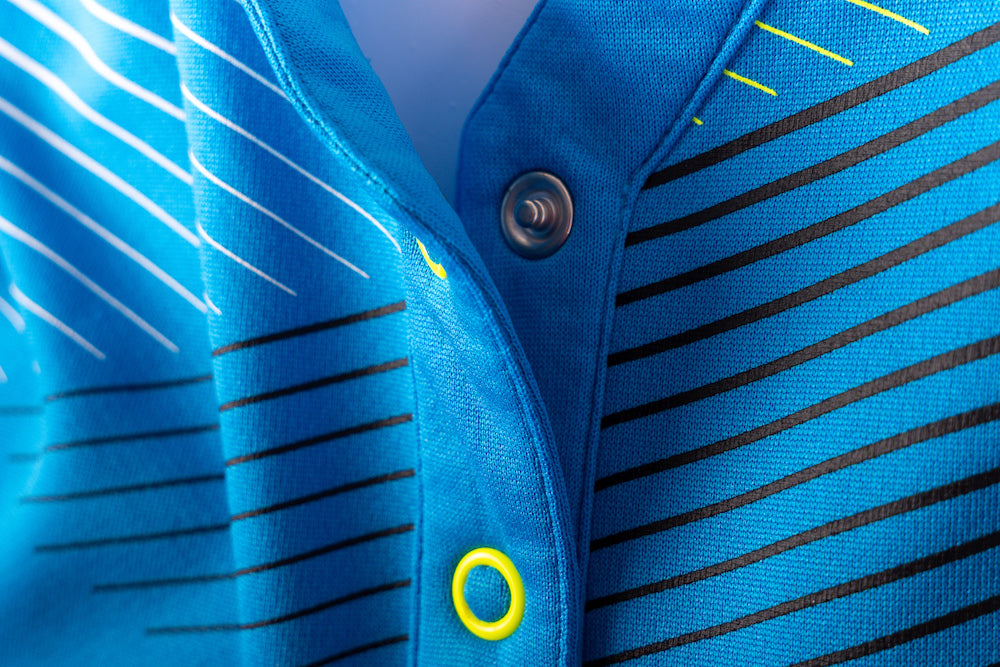 Andro Shirt Avos Kvinder blå/gul