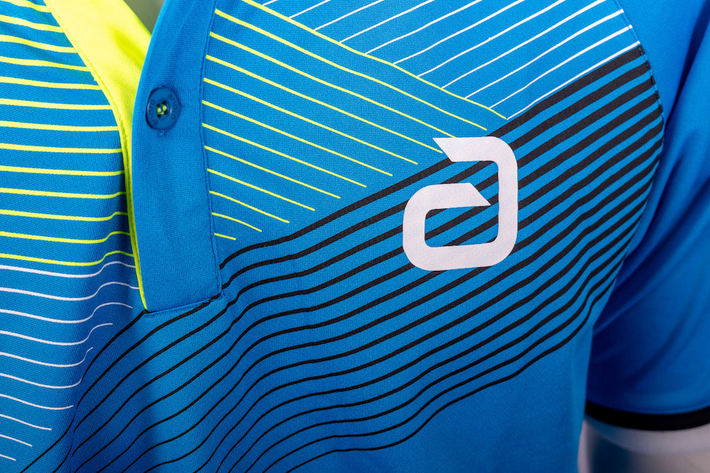 Andro Shirt Avos Bomuld blå/gul