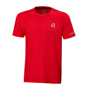 Andro T-shirt Melange Alpha chili rød