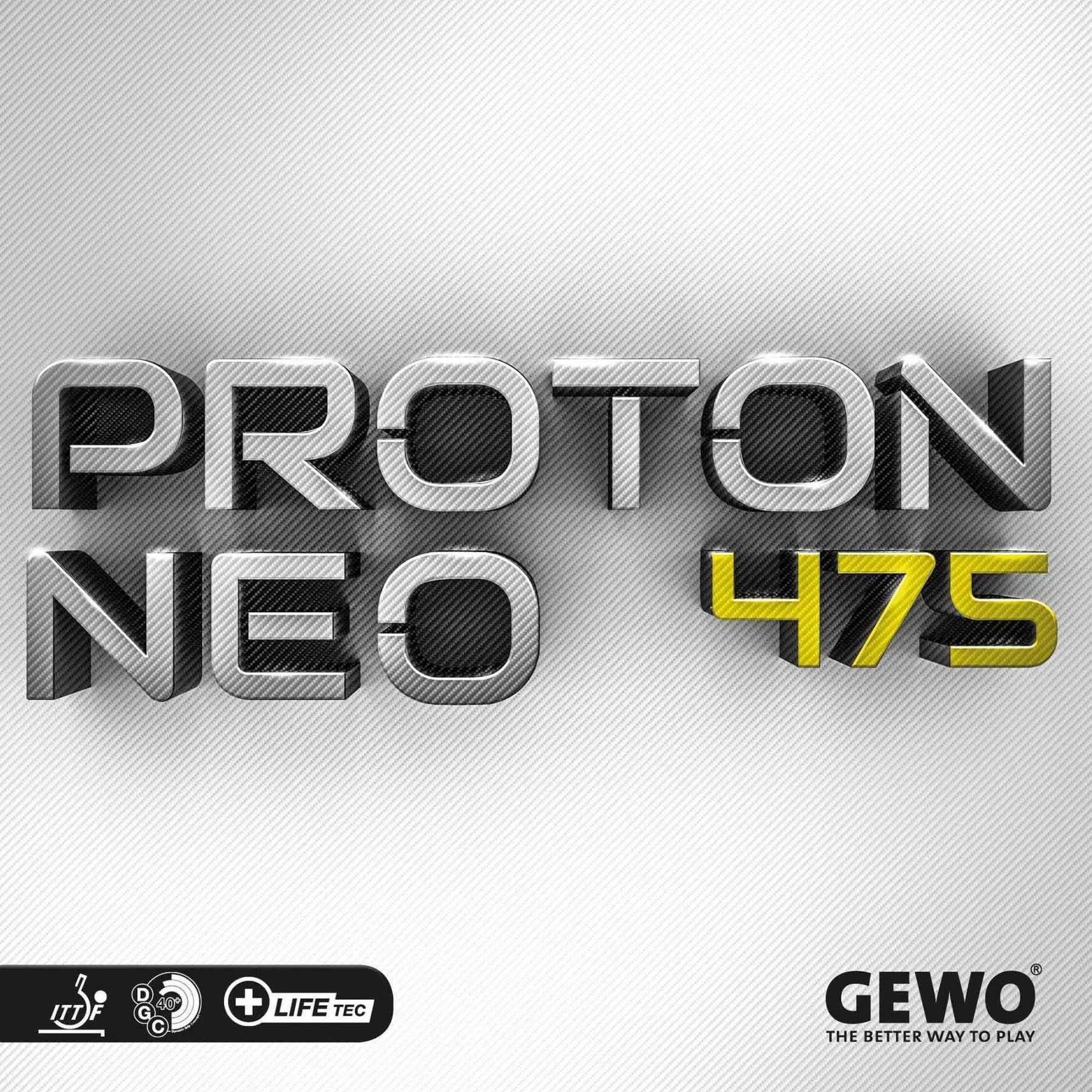Gewo Proton Neo 475 Gewo SE - tabletennisstore.eu